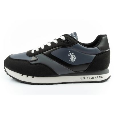 2. U.S Polo Assn buty sportowe sneakersy męskie modne wygodne szare