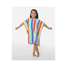 Ponczo dziewczęce RIP CURL Mixd Snap Cttn Hooded Twl-Girl multikolor