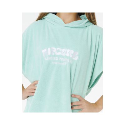 4. Ponczo dziewczęce RIP CURL Classic Surf Hooded Towel-Girl zielone
