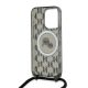 6. Etui Karl Lagerfeld IML Crossbody Monogram Karl & Choupette Head MagSafe na iPhone 15 Pro - czarne