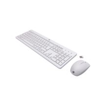 Zestaw klawiatura + mysz HP 230 Wireless Mouse and Keyboard Combo bezprzewodowe białe 3L1F0AA