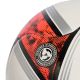 4. Piłka nożna adidas Bundesliga 26/27 Torfabrik Club biało-pomarańczowa KG6043