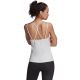 4. Koszulka adidas Studio Slim Strappy Back Tank Top W HE3141