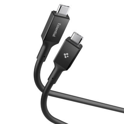 Kabel Spigen EB10020CC USB-C 100 W 200 cm - czarny