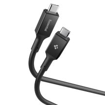 Kabel Spigen EB10020CC USB-C 100 W 200 cm - czarny