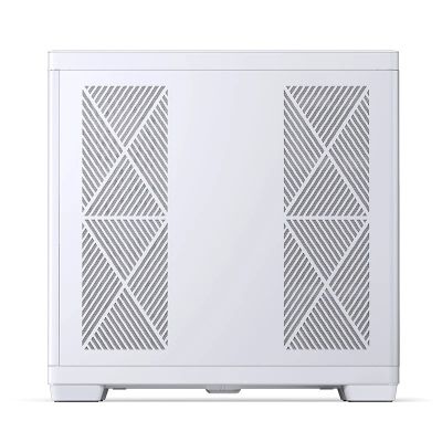 15. Jonsbo TK-4 Gehäuse, Midi-Tower, ATX, Tempered Glass - weiß