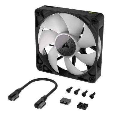 2. Corsair iCUE LINK RX140 RGB Obudowa komputera Wentylator 14 cm Czarny 1 szt.