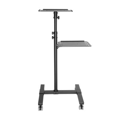 9. MACLEAN STOLIK MOBILNY DO PROJEKTORA/LAPTOPA REGULOWANY, STALOWY MAX.10KG MC-207