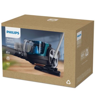17. Philips FC9334/09 3000 series PowerPro Compact Odkurzacz bezworkowy