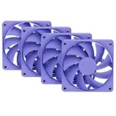 3. HYTE FAN- -FA12-TM-4 system chłodzenia komputerów Procesor Wentylator 12 cm Fioletowy 4 szt.