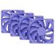 3. HYTE FAN- -FA12-TM-4 system chłodzenia komputerów Procesor Wentylator 12 cm Fioletowy 4 szt.