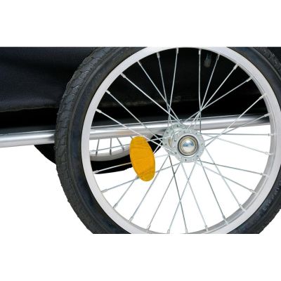 17. PRZYCZEPKA ROWEROWA 70x65x30CM DO 40KG DUNLOP