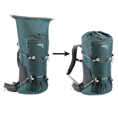 16. NC1938 PLECAK TURYSTYCZNY ZIELONY KJOLEN 40L NILS CAMP