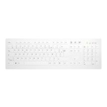 Contour Design Active Key AK-C8112 klawiatura Medyczna RF Wireless AZERTY Francuski Biały