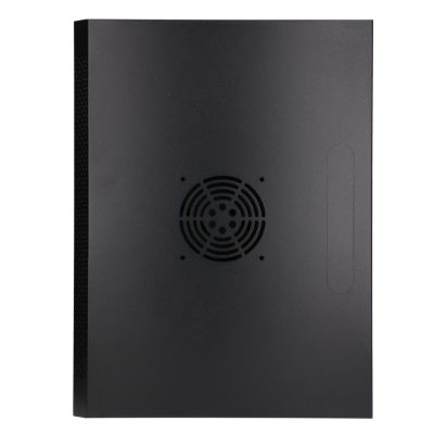 6. Extralink LITE 4U 530X400 WALL-MOUNTED RACKMOUNT CABINET BLACK Stojak wolnostojący/ścienny/podłogowy Czarny