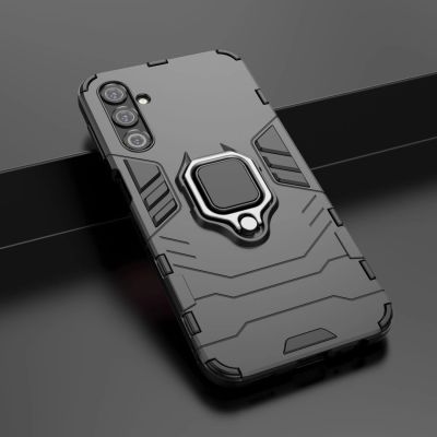 6. Ring Armor etui do Samsung Galaxy A24 4G pancerny pokrowiec uchwyt magnetyczny ring czarne