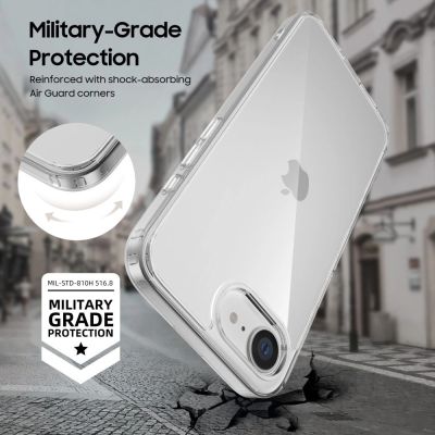 5. Etui Tech-Protect FlexAir Hybrid na iPhone 16e / 17e - przezroczyste