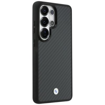 4. Etui BMW Sign Magnetic Carbon Fiber MagSafe na Samsung Galaxy S26 Ultra - czarne