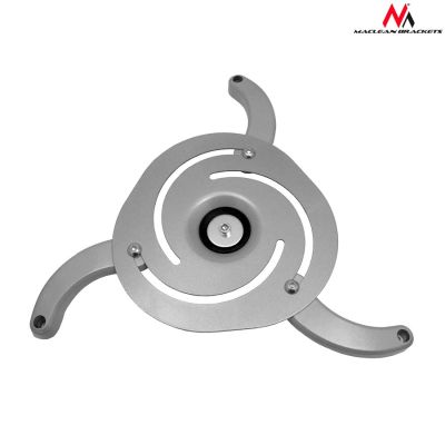 4. Uchwyt sufitowy do projektora Maclean MC-517 (80 mm - 980 mm; 10 kg; kolor srebrny)