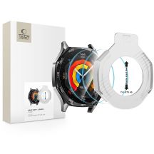 Szkło hartowane Tech-Protect Easy Set+ 2-pack na Huawei Watch GT 5 46 mm - przezroczyste