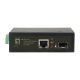 3. LevelOne IGC-0101 - Media konwerter - GigE - 10Base-T, 100Base-TX, 1000Base-T, 1000Base-X - RJ-45 / SFP (mini-GBIC)
