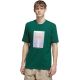Koszulka męska adidas Waterfall Graphic zielona KS2173