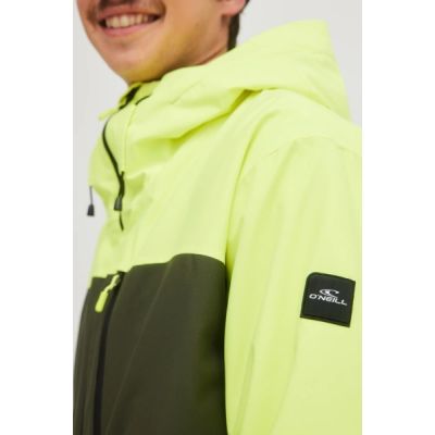 5. O'neill kurtka męska zimowa sportowa Carbonite snowboard narty 10K zielona czarna