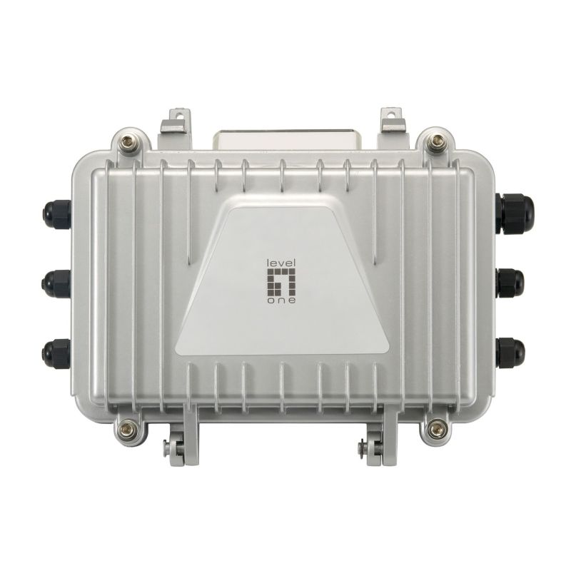 LevelOne PFE-1014R przedłużacz sieciowy Odbiornik sieci Szary
