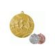 9. Medal złoty- biegi - medal stalowy 50mm