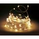 12. LAMPKI DRUCIKI GIRLANDA 240 LED CIEPŁY BIAŁY