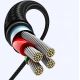 3. Ugreen kabel kątowy 90° USB C - USB 2.0 480Mb/s 3A 3m czarny (US176)