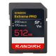Sandisk Extreme Pro SD UHS-I 512GB SD 250MB/s(R) / 170MB/s(W)