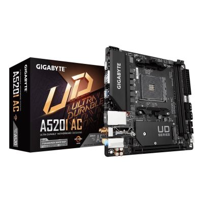 Gigabyte A520I AC płyta główna AMD A520 Socket AM4 mini ITX