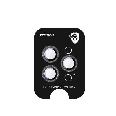 Szkło ochronne Joyroom JR-MSF0303 na obiektywy iPhone 16 Pro/16 Pro Max - czarne