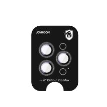 Szkło ochronne Joyroom JR-MSF0303 na obiektywy iPhone 16 Pro/16 Pro Max - czarne