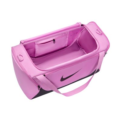 4. Torba Nike Brasilia S różowo-czarna IB4394 503