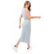 4. Komplet dresowy Justhype Sweat Midi Skirt Loungewear Set W LABON007