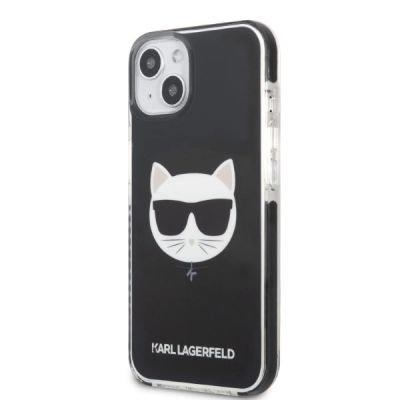 2. Etui Karl Lagerfeld Choupette Head na iPhone 13 mini - czarne