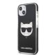 2. Etui Karl Lagerfeld Choupette Head na iPhone 13 mini - czarne
