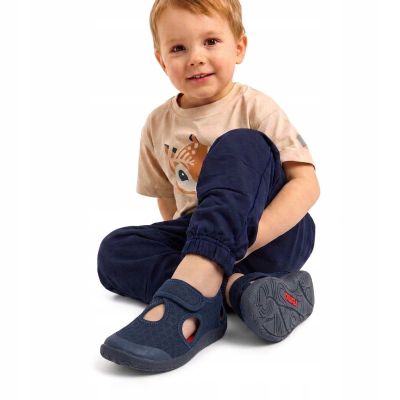 9. Buty dziecięce Reima Barefoot sandals Rantaan granatowy (5400067C-6980)