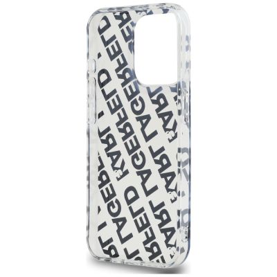 7. Etui Karl Lagerfeld IML Fullover Logo na iPhone 15 Pro - złote