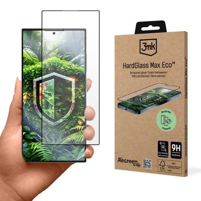 Szkło hartowane 3mk HardGlass Max Eco na Samsung Galaxy S24 Ultra