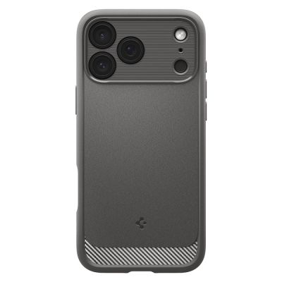 3. Etui Spigen Rugged Armor MagSafe na iPhone 18 Pro / 17 Pro - szare