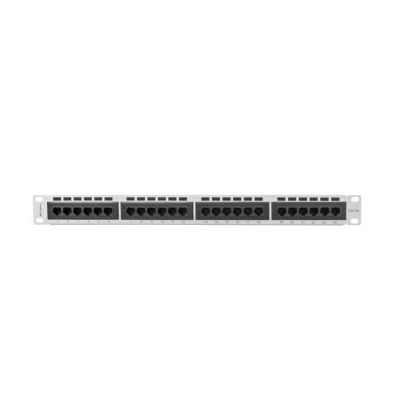 4. Patch panel Lanberg PPU5-1024-S (1U; kat. 5e; 24xRJ-45)