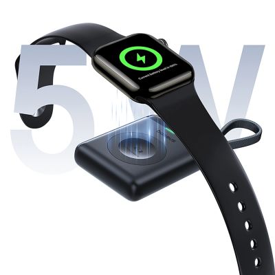 9. Powerbank Baseus EnerFill FW11 5W do Apple Watch z wbudowanym kablem - czarny