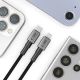 4. Kabel Tech-Protect UltraBoost DNA USB-C / Lightning PD27W/3A 100 cm - szary