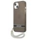 2. Etui Guess Translucent Strap na iPhone 13 mini - czarne