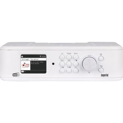 Radio Imperial DABMAN i460 DAB+/FM srebrzysta biel