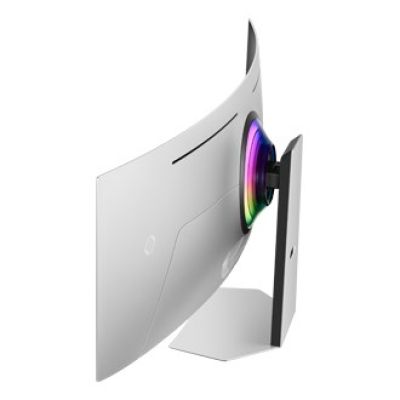 12. Samsung G95SC monitor komputerowy 124,5 cm (49") 5120 x 1440 px Dual QHD OLED Srebrny