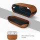 8. Etui Tech-Protect NaturalFit na AirPods Pro 3 - brązowe
